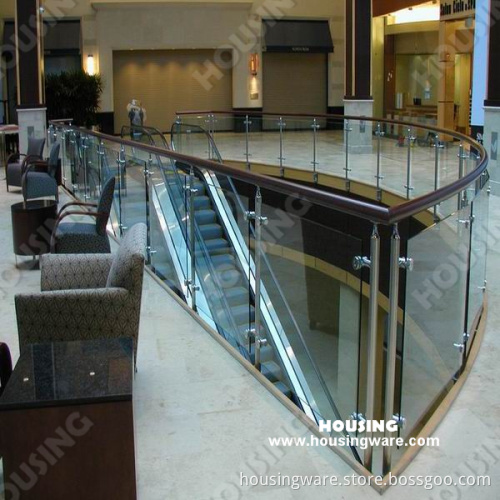 Stainless Steel Interior Glass Stair Railings